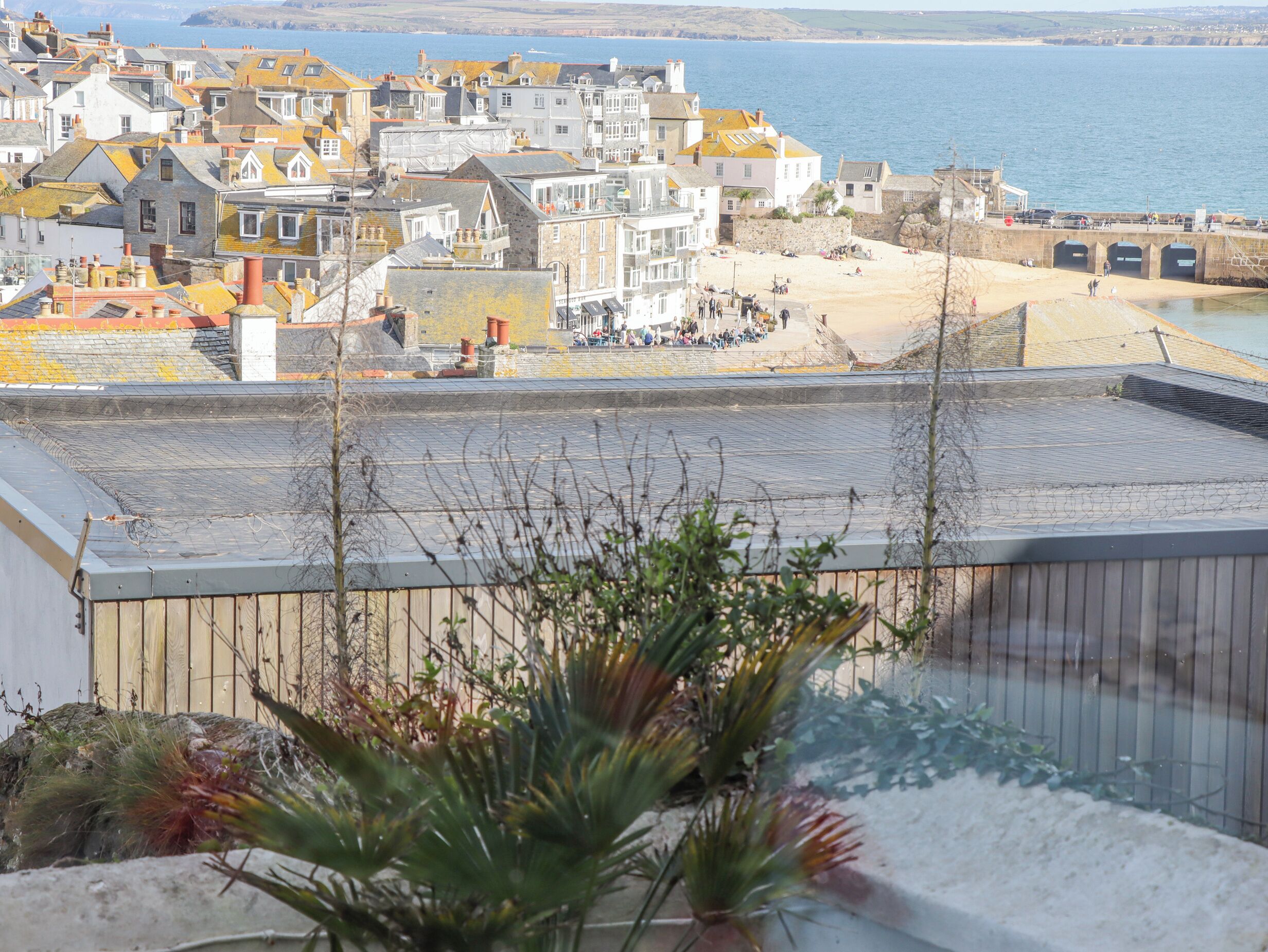 Vue sur la plage/l’océan