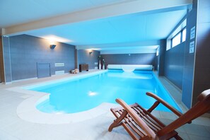 Una piscina climatizada