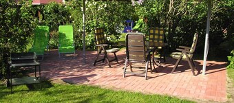 Ferielejlighed med terrasse i Kropelin