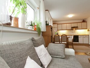 TV, DVD player, ping pong