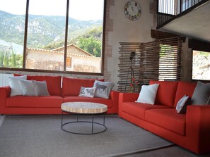 Living area - Belvilla by OYO Cobert de l'Era (Odèn - Cambrils)