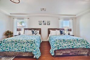 5 habitaciones, escritorio, wifi gratis y ropa de cama 