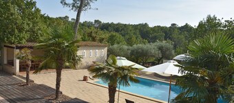 Modernly decorated Provençal house