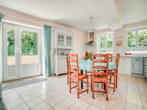 Dining - Farmhouse in Boncourt with Private Garden (Boncourt)