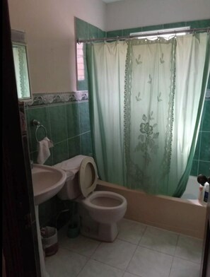 Shower, towels