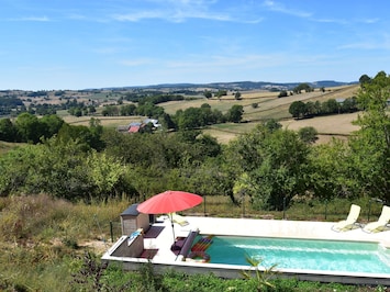 Piscine maison de vacances