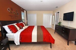 빌라, 침실 5개 | 5 개의 침실, 각각 다른 스타일의 인테리어, 각각 다르게 가구 비치