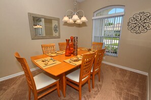 House, 4 Bedrooms | Dining - 1214 Ridgewood Lakes by Orlando Holiday Rental Homes (Davenport)