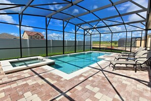 Outdoor pool - 1334 The Dales at Westhaven by Orlando Holiday Rental Homes (Davenport)