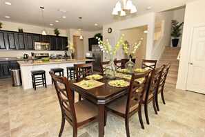 Villa, 6 Bedrooms | In-room dining - 1334 The Dales at Westhaven by Orlando Holiday Rental Homes (Davenport)