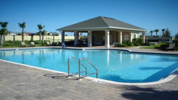 Outdoor pool - 153 The Towns at Legacy Park by Orlando Holiday Rental Homes (Davenport)