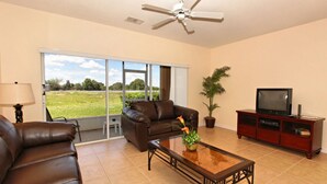 Living area - 153 The Towns at Legacy Park by Orlando Holiday Rental Homes (Davenport)
