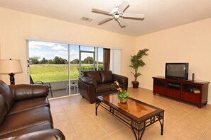 빌라, 침실 2개 | 거실 공간