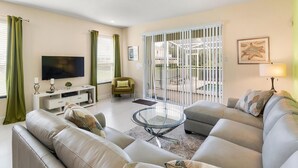 Casa de ciudad, 3 habitaciones | Sala de estar