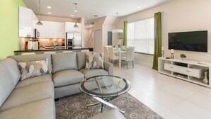 Casa de ciudad, 3 habitaciones | Sala de estar