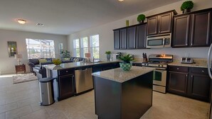 House, 6 Bedrooms | Private kitchen - 4225 Solterra by Orlando Holiday Rental Homes (Davenport)