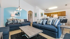 Villa, 4 soverom | Oppholdsrom