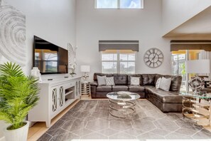 Villa, 6 Bedrooms | Living room - 4377 Solterra Resort by Orlando Holiday Rental Homes (Davenport)