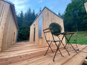 Terrace/patio - 1 Bedroom Chalet in Gelenau/Erzgeb. (Gelenau)