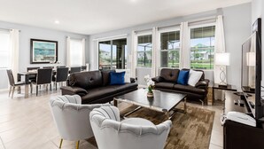 Townhome, 5 Bedrooms | Living room - 7541 Solterra by Orlando Holiday Rental Homes (Davenport)