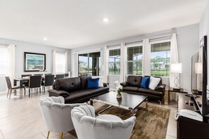 Villa, 6 Bedrooms | Living room - 7531 Solterra by Orlando Holiday Rental Homes (Davenport)