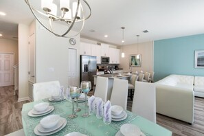 Townhome, 4 Bedrooms | In-room dining - 9021 The Retreat at Champions Gate by Orlando Holiday Rental Homes (Davenport)