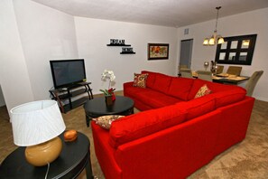 Villa, 5 Bedrooms | Living room - 9110 Calabria by Orlando Holiday Rental Homes (Kissimmee)