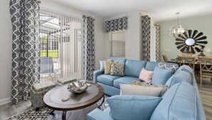 Resortwoning, 4 slaapkamers | Woonkamer