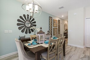 Townhome, 4 Bedrooms | In-room dining - 9059 The Retreat at Champions Gate by Orlando Holiday Rental Homes (Davenport)