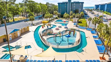 Indoor pool, outdoor pool