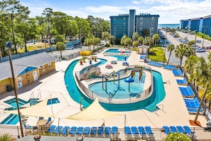 Piscine intérieure, piscine extérieure