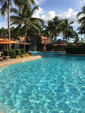 Outdoor pool - Luxury Coach Home Lely Resort  Spectacular Beach & Golf Vacation 
Dog Friendly (Naples)