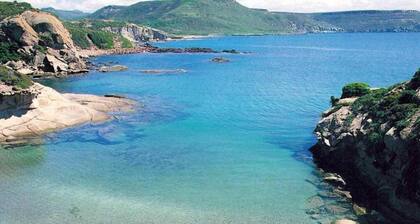 Estancia relajante en Bosa con terraza