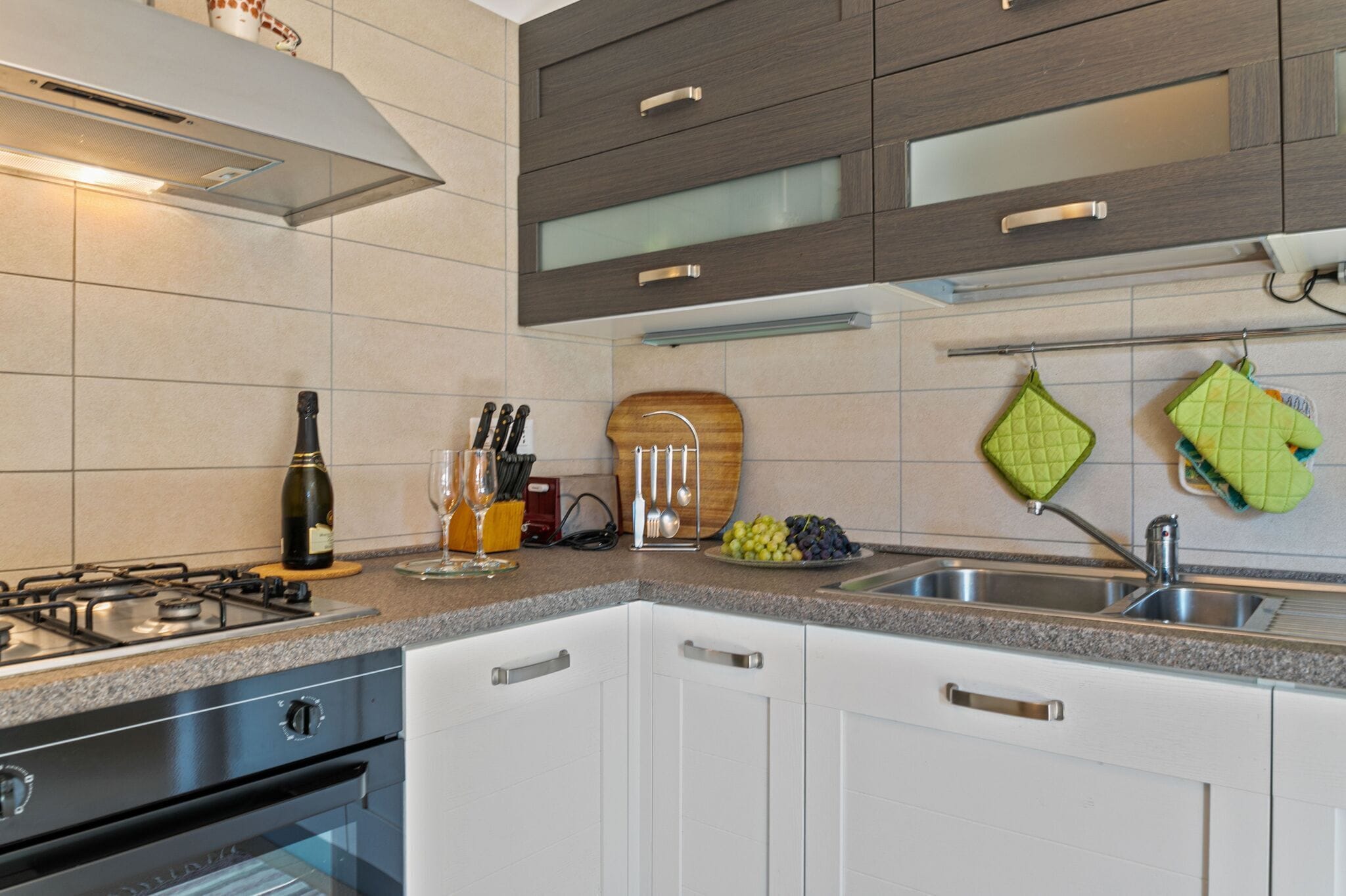 Kühlschrank, Ofen, Herdplatte, Gefrierschrank