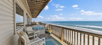Beachfront 3BR with Dune Overlook Deck + Sunsets