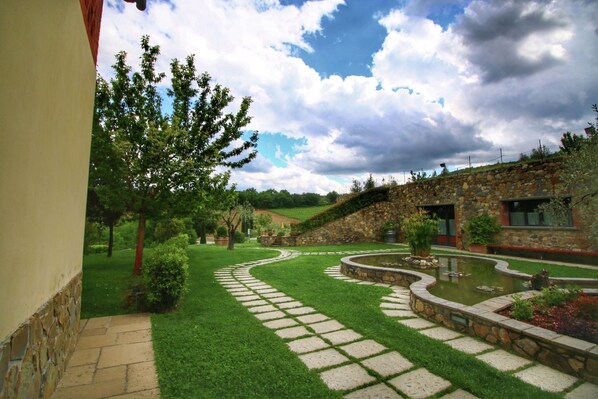 Enceinte de l’hébergement