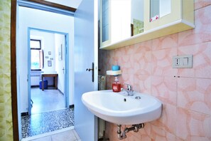 Shower, towels - Apartment in Massa Marittima with swimming pool (Massa Marittima)