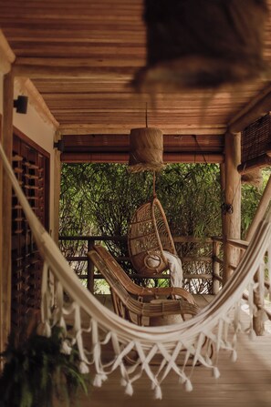 Bangalô Deluxe Térreo | 1 bedroom, premium bedding, minibar, in-room safe - Filha da Lua Ecolodge (Tibau do Sul)