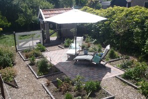 Terrace/patio - Boutique Apartment in Ritthem with Terrace (Ritthem)