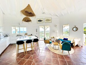 Smart-tv en een stereo