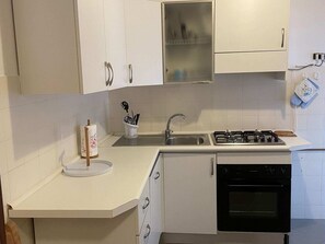 Kühlschrank, Ofen, Herdplatte, Geschirrspüler