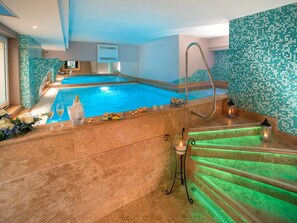 Piscine couverte, piscine chauffée