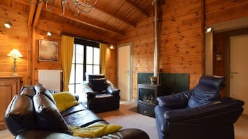 Télévision, cheminée