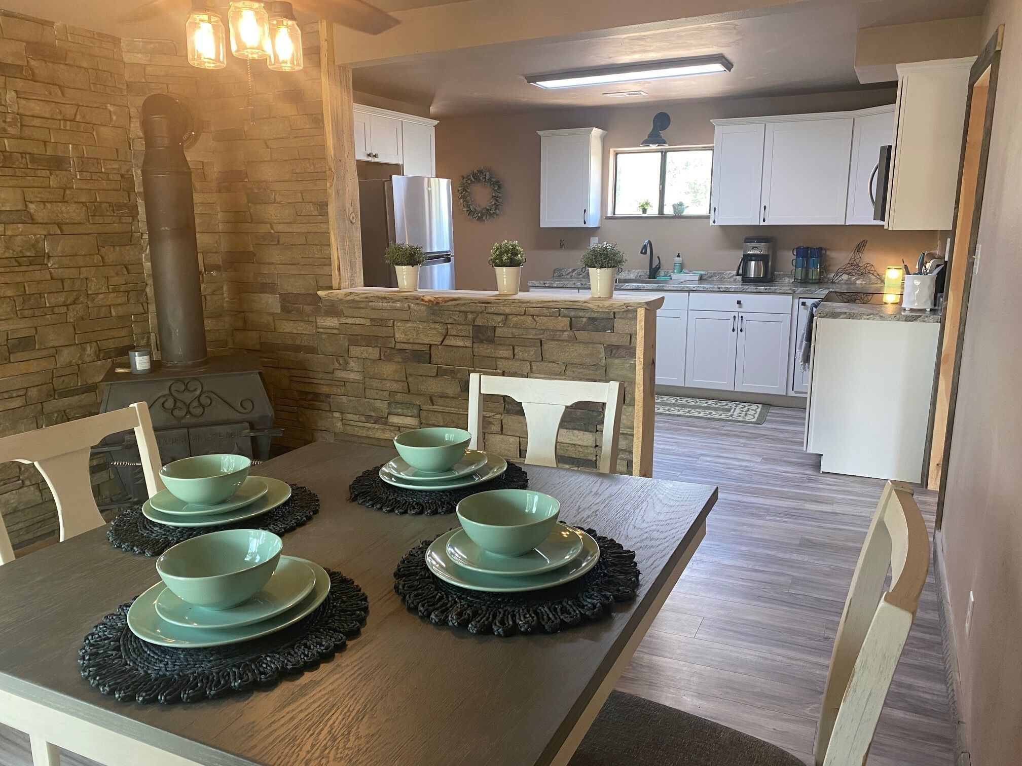 Farm House Nestled in the foothills of the Rocky Mountains