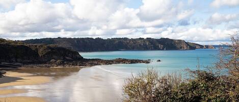 بالقرب من الشاطئ