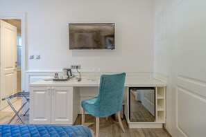 Dobbeltrom – deluxe | Italienske Frette-laken, sengetøy av topp kvalitet og memory foam-senger