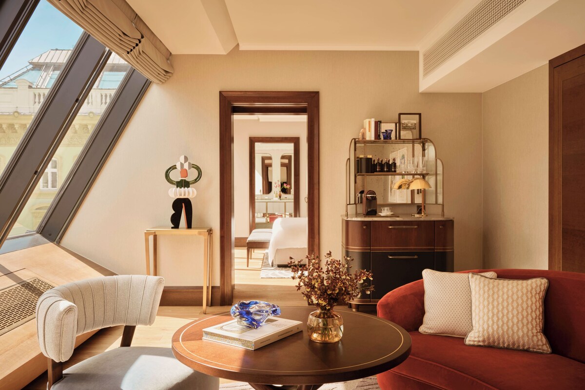 Suite (St. Peter) | Ropa de cama hipoalergénica y minibar 
