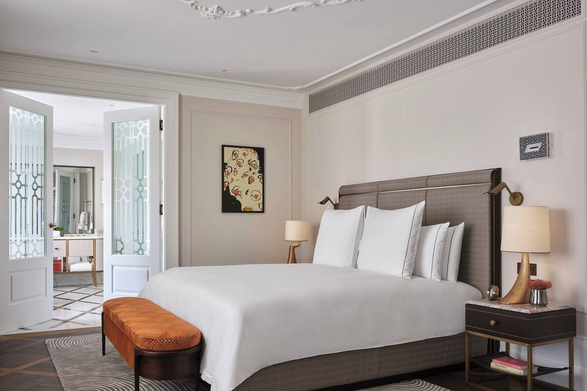 1 chambre, literie hypoallergénique, minibar