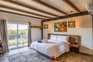 1 bedroom, in-room safe, iron/ironing board, WiFi - Bushiri's Long Life Studio w/Kingbed & Balcony #11 (Oranjestad)