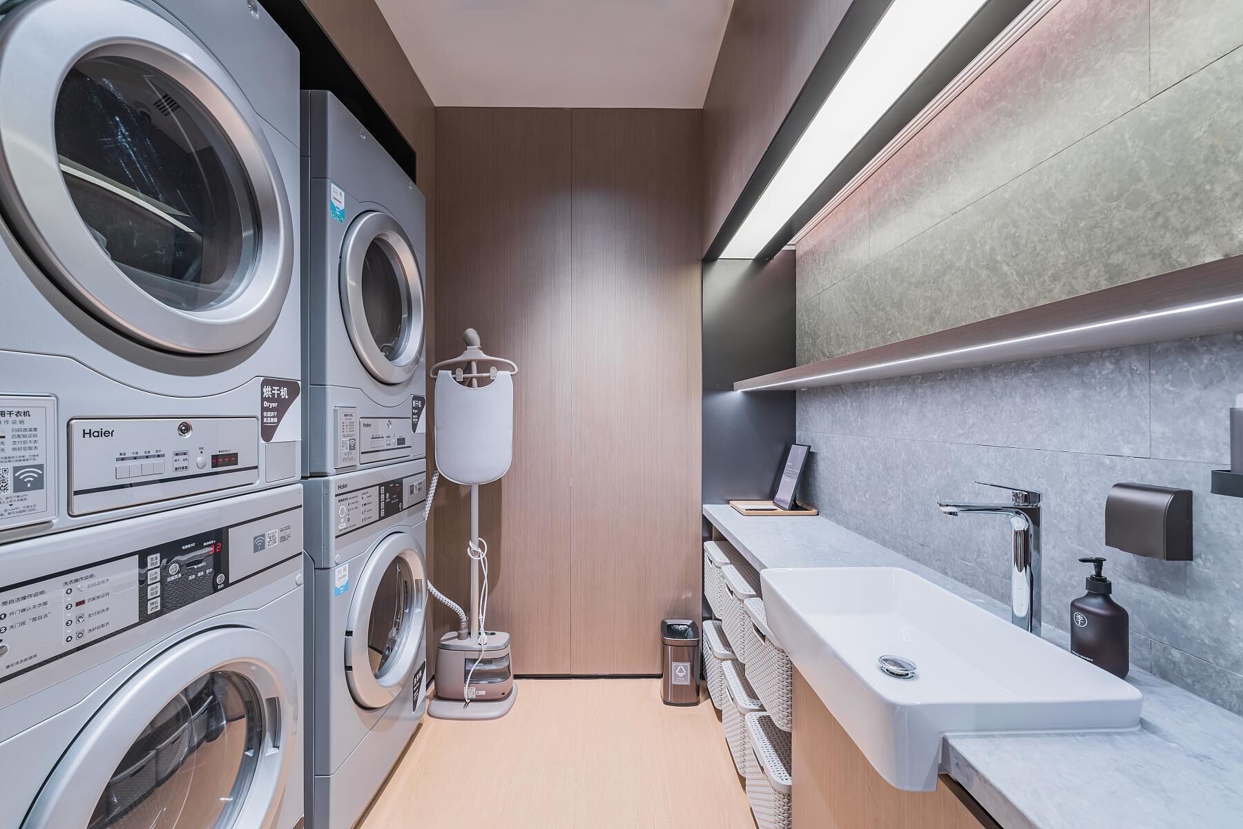 Blick von der Unterkunft